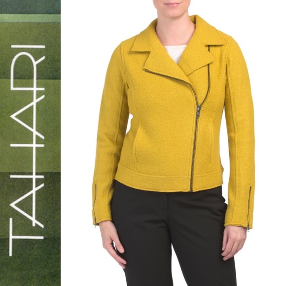 tahari moto jacket